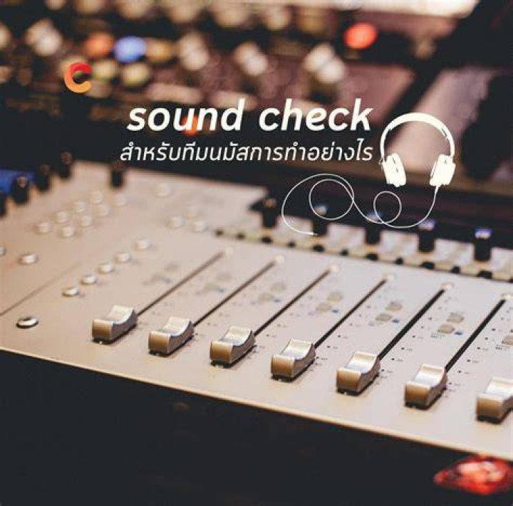 การ sound check สำหรับทีมนมัสการทำอย่างไร? CHRISTLIKE