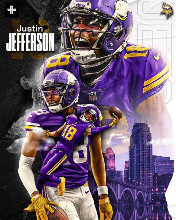 4k Justin Jefferson Wallpaper Wallpaper Sun