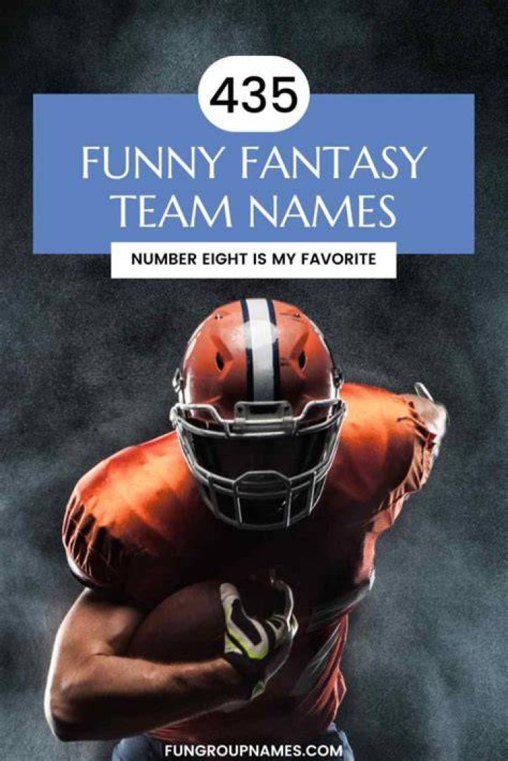 50 Funny Fantasy Football Team Names for the 2022 NFL Season Flipboard