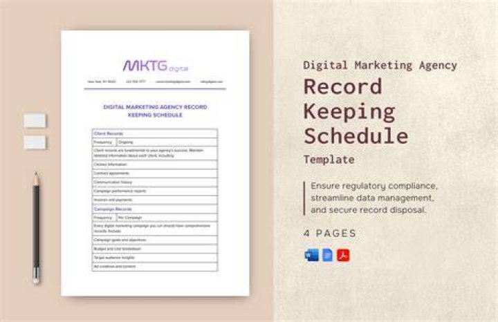 Agency Of Record Template