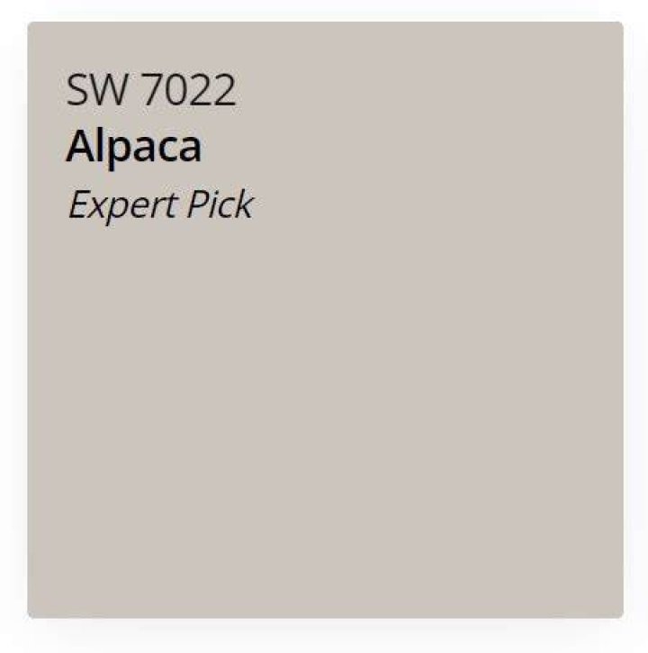 Alpaca SW7022 By Sherwin Williams Housekeeping Bay