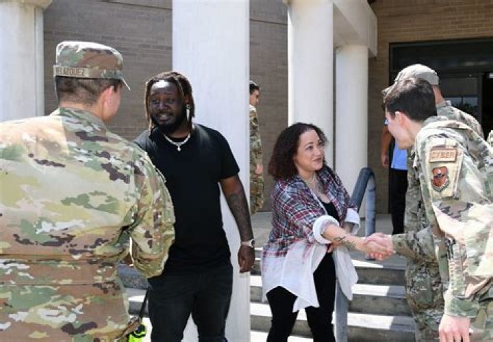 American rapper visits Keesler > Keesler Air Force Base > Article Display