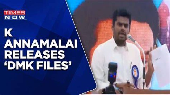 Annamalai releases &lsquo;DMK files&rsquo; on corruption, party vows legal action