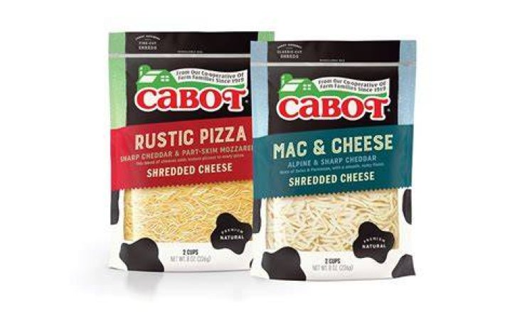 Cabot Creamery adds six shredded cheese varieties in bold flavors