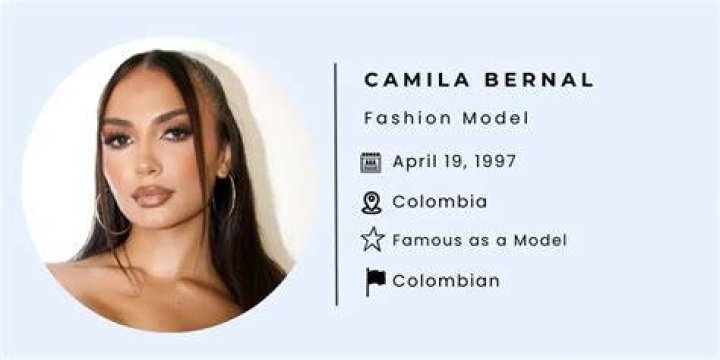 Camila Bernal Business person, Popular model, Celebs