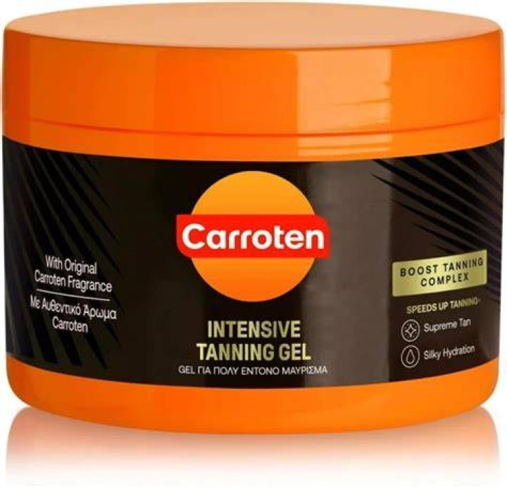 carroten intensive tanning gel spf 0.best tanning gel!