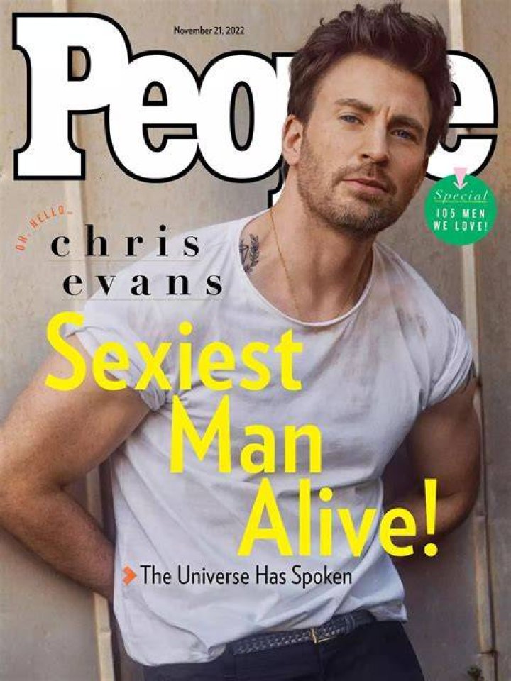Chris Evans Named People Sexiest Man Alive 2022 & Ready To Settle Down