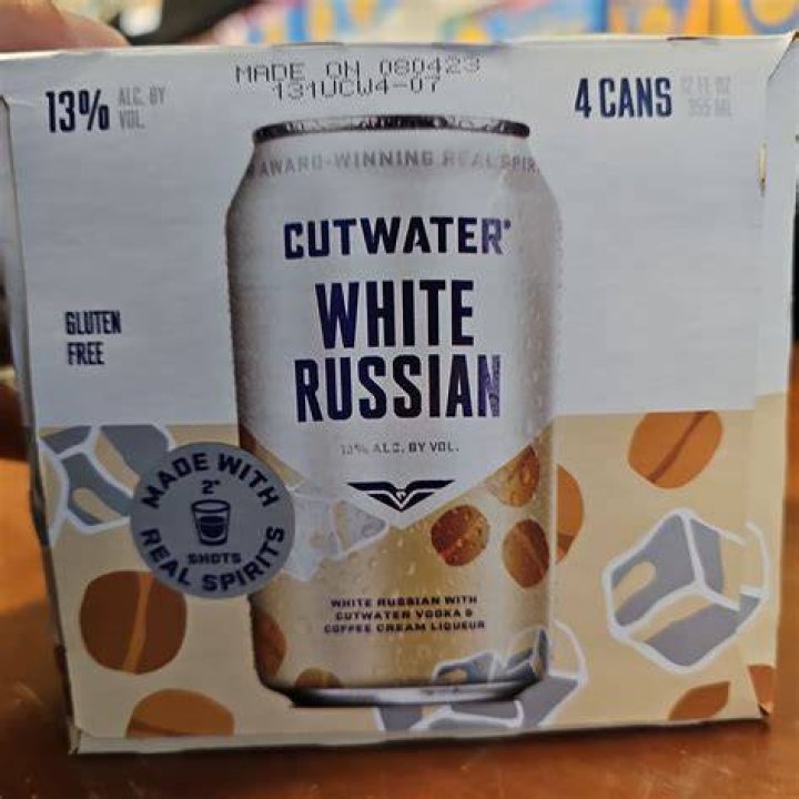 Cutwater White Russian Can 355ml Royal Wine Merchants Happy to Offer!