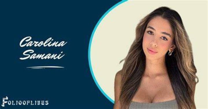 Discoveries And Impacts Of "Carolina Samani Nude"