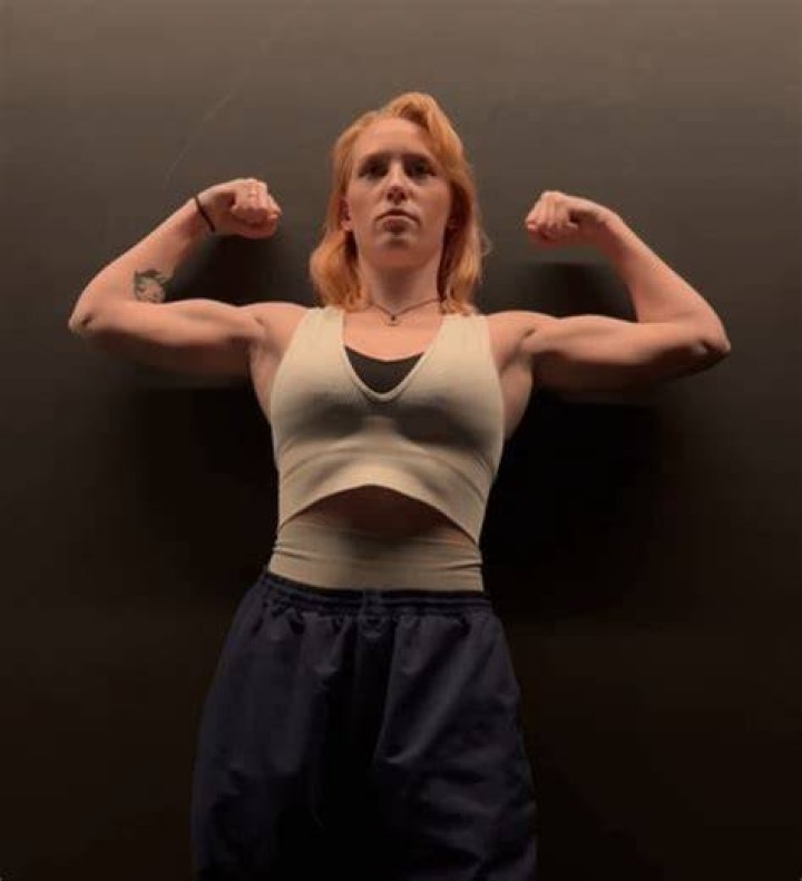 Double bicep Katie by jderril on DeviantArt Body building women