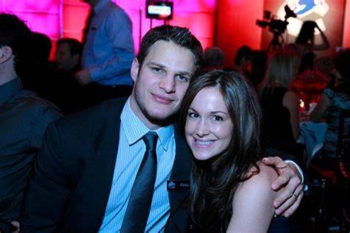 Kevin Bieksa and his wife and children YouTube