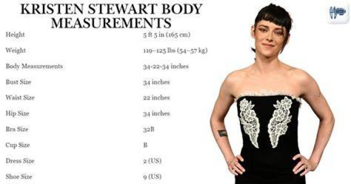 Kristen Stewart Height and Weight Measurements height and weights