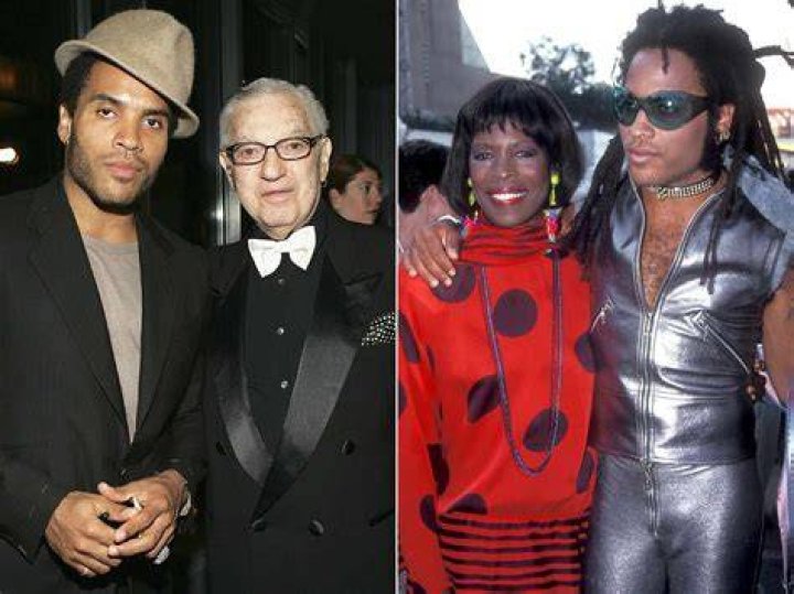 Lenny Kravitz with his parents, Roxie Roker & Sy...
