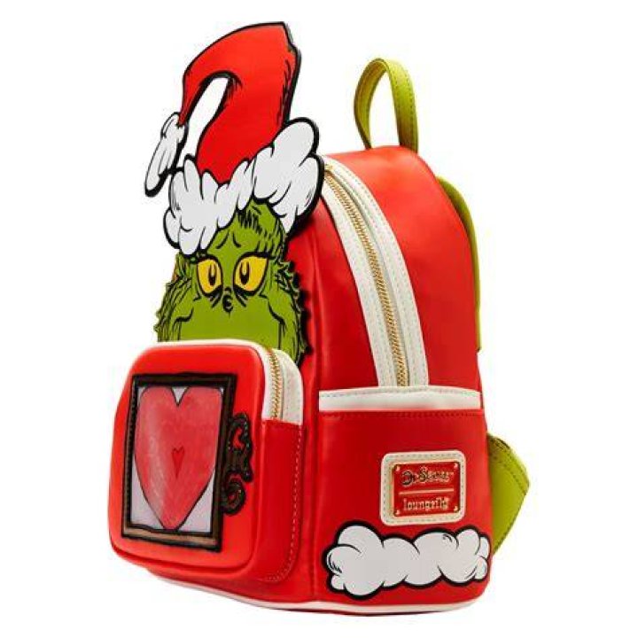 Loungefly Dr Seuss Grinch and Max Mini Backpack