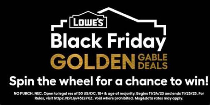 Lowes Golden Gable Spin Instant Win Game 2023 Winzily