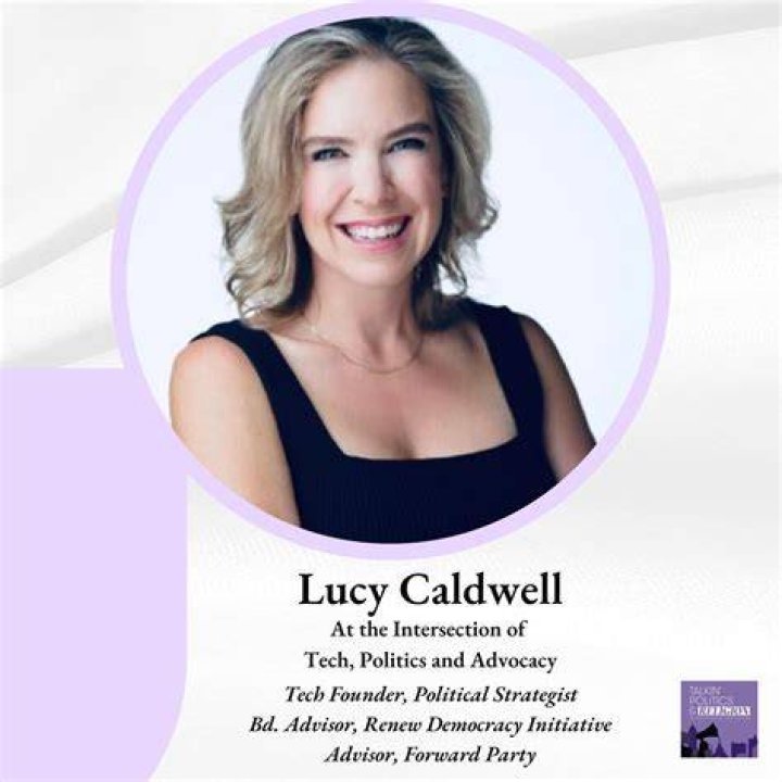 Lucy Caldwell Tech Founder, Political Strategist and CNN, Fox News