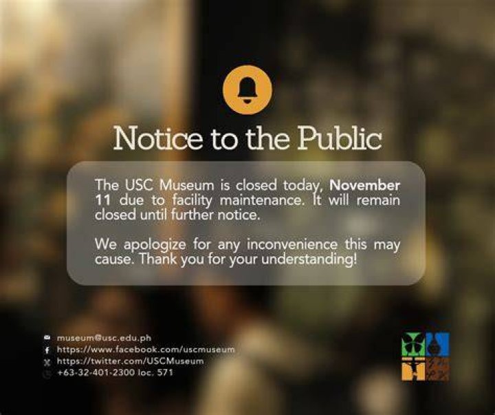 Museum Closure until Further Notice NASAM BLOG