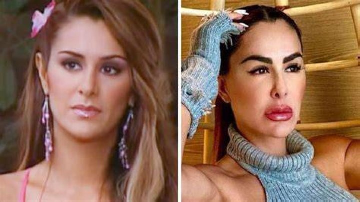 Ninel Conde turns up the heat to show her a "custommade bikini" made