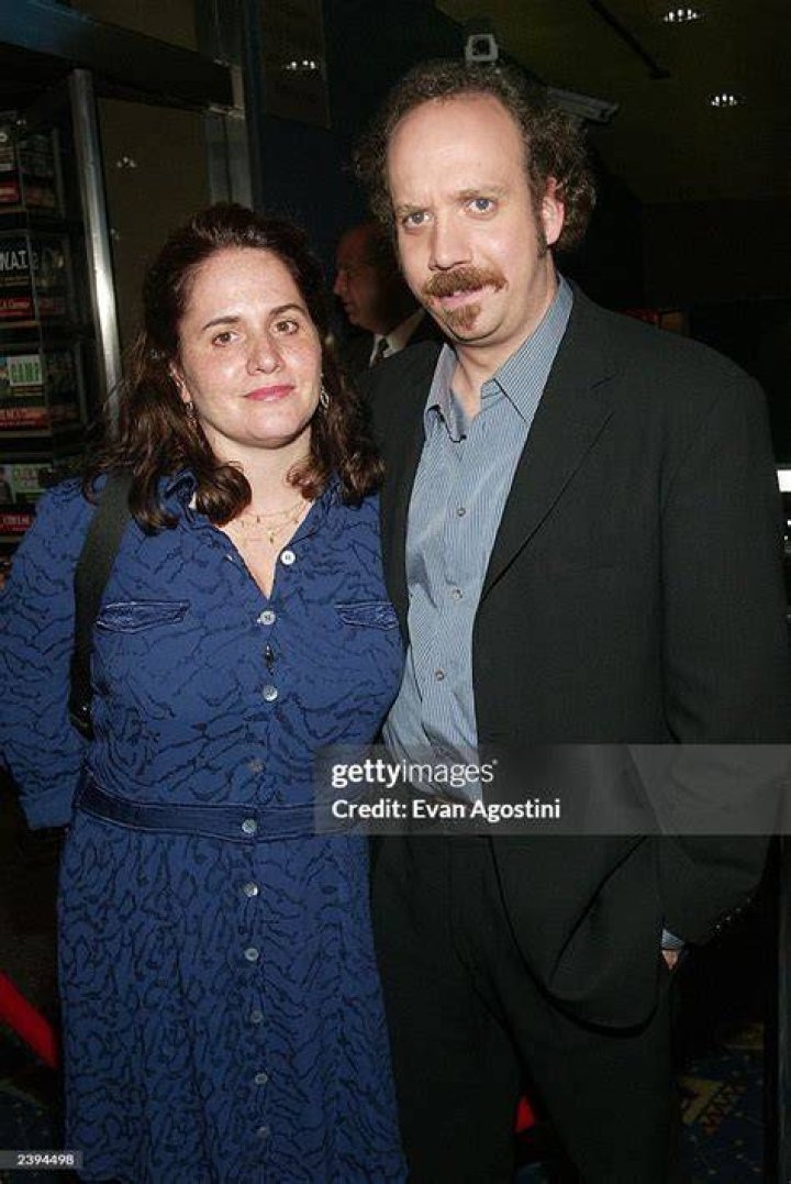 Paul Giamatti Wife Elizabeth Cohen Editorial Stock Photo Stock Image