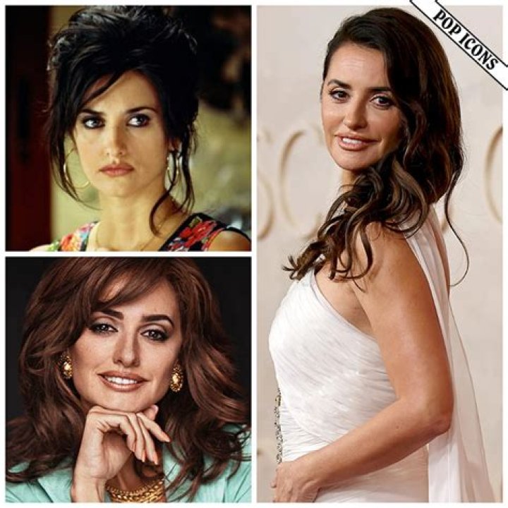 Pen&eacute;lope Cruz (april 28, 1974) Celebrity haircuts, Long blonde hair