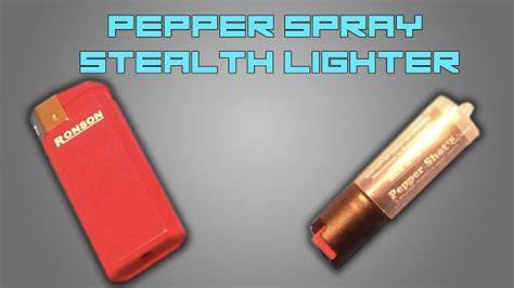 Pepper Spray Stealth Lighter YouTube