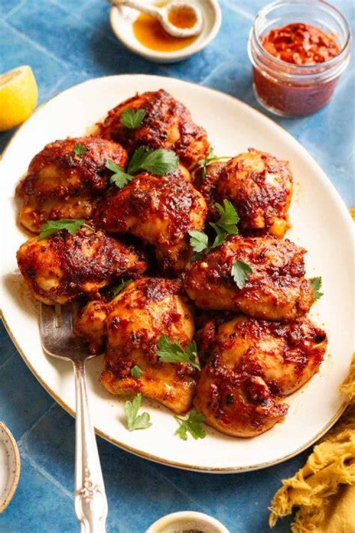 &raquo; Harissa Honey Chicken