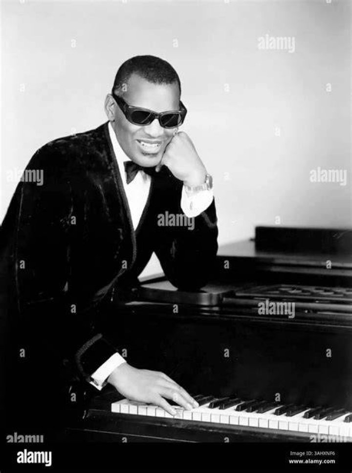 Ray Charles' family at their home in Beverly Hills Della Bea, David