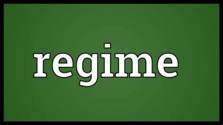 Regime Meaning YouTube