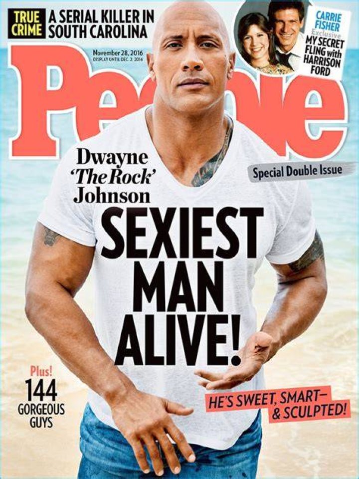 Sexiest Man Alive 2016 Dwayne Johnson on Girlfriend Lauren