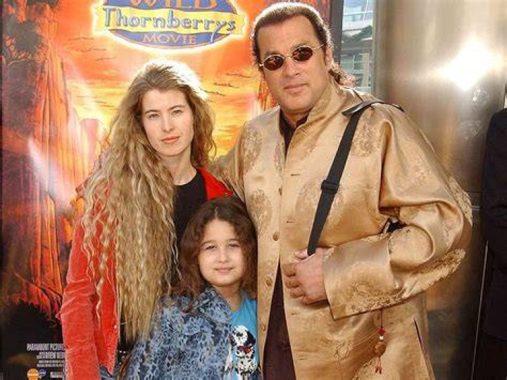 Steven Seagal and his daughter, Steven seagal, Steven, Men