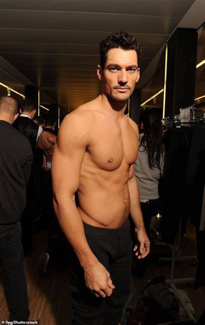 Supermodel David Gandy, 42, says he's not 'particularly happy with the
