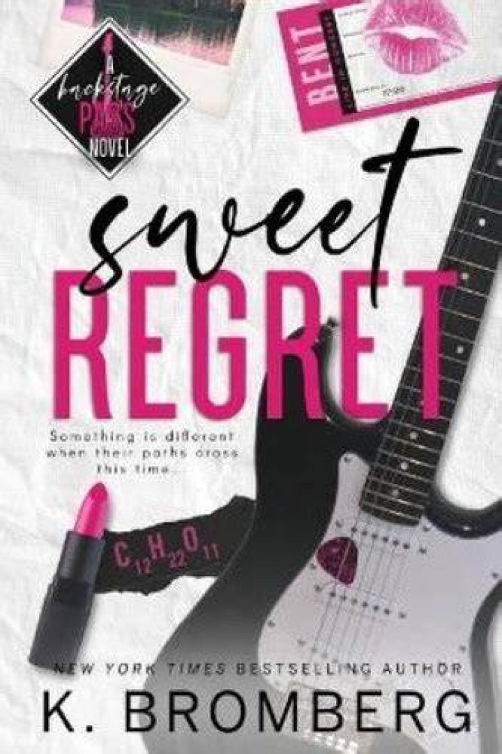 Sweet Regret Alternate Cover K. Bromberg Author