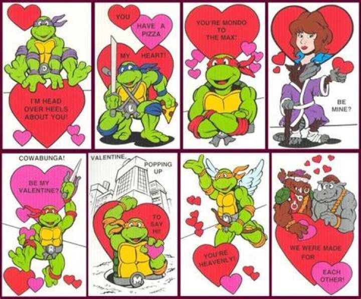Teenage Mutant Ninja Turtle Valentine Box Valentine Day Boxes