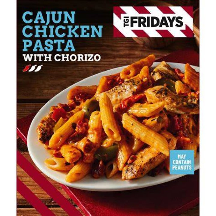 TGI Fridays Cajun Chicken Pasta with Chorizo 400g TGI Fridays