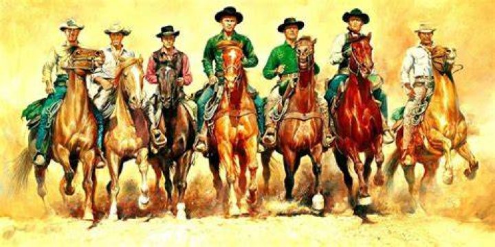 The Magnificent Seven Cowboys and Indians Magazine
