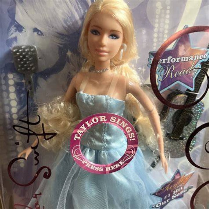 This Taylor Swift doll plays a clip of her smash hit "Tear Drops