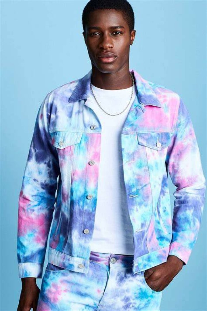 Tie Dye Men's Jean Shorts Tie Dye Rainbow Shorts Etsy