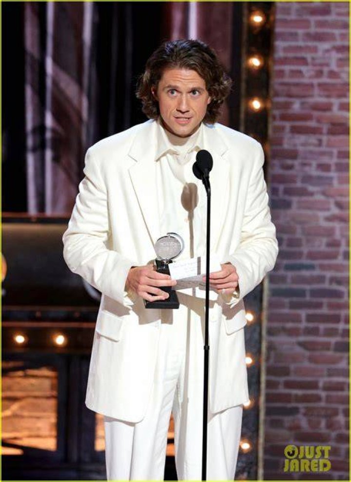 Tony Awards Aaron Tveit wins his category of one