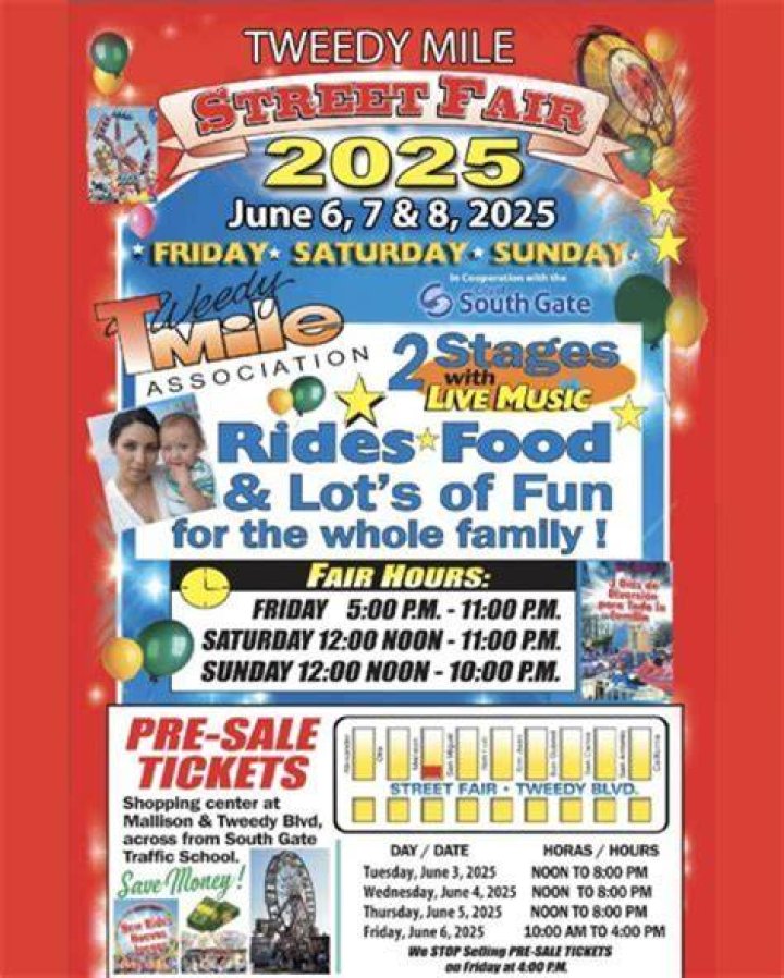 Tweedy Mile Street Fair returns to South Gate for 30th annual run