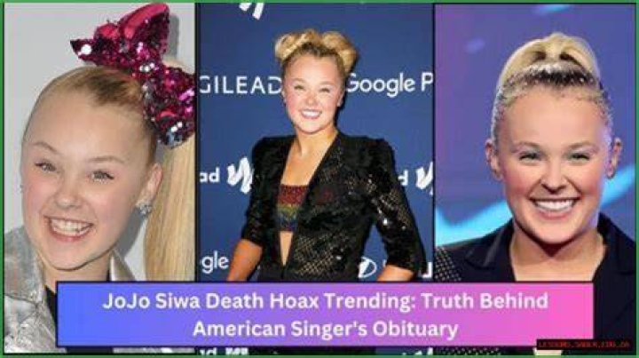 Unveiling The Truth: "Jojo Siwa Death Hoax" Debunked