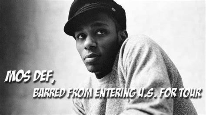 US Rapper Mos Def Barred From Entering… The US Three Men On A Boat