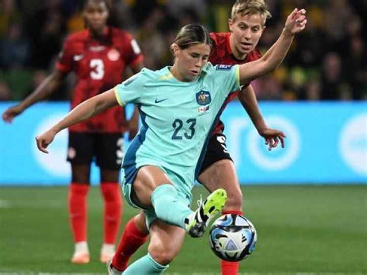 Women&rsquo;s World Cup Matilda Kyra CooneyCross has announced her arrival