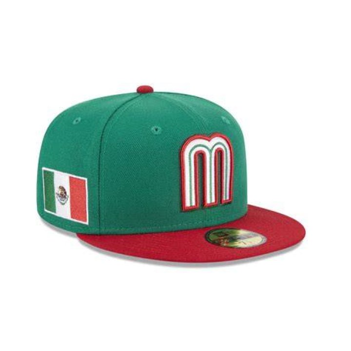 Youth Mexico Baseball New Era Green/Red 2017 World Baseball Classic